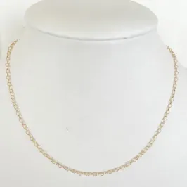 Colar Elos Mini Corações