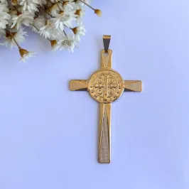Pingente Cruz de Sao Bent