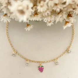 Pulseira Infantil Moranguinho