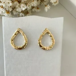 Brinco Gota Martelado