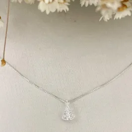 Colar Mini Nossa Senhora Prata