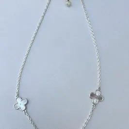 Colar Trevo Chapa 45cm