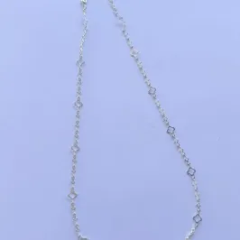 Colar  Mini Trevo 50cm