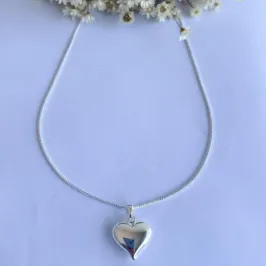 Colar Pingente Coração