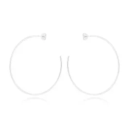 Brinco Argola Aberta Lisa 6cm