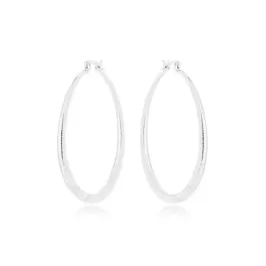 Brinco Argola Click com Detalhes 5cm