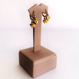 Brinco Argola Tres Corações