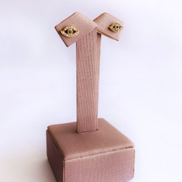 Brinco Olho Grego Cravejado