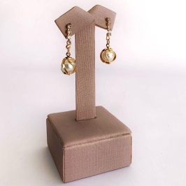 Brinco Pendente Perola Aramada