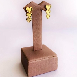 Brinco Tres Corações