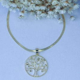 Colar Fita e Arvore da Vida