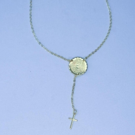 Colar Oração Pai Nosso e Cruz