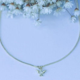 Colar Pingente Mini Espírito Santo