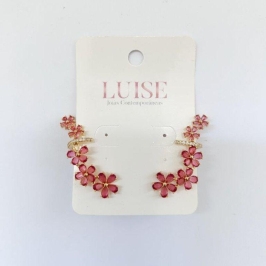 Brinco Ear Cuff Flores