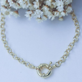 Colar Chocker Elo Portugues