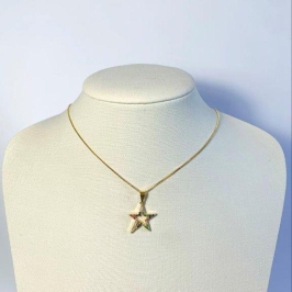 Colar Estrela Colorido