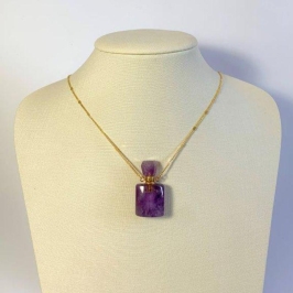 Colar Perfumeiro Ametista