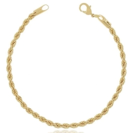 Pulseira Cordão Baiano 3mm