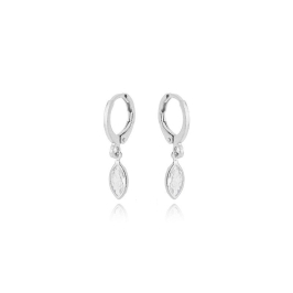 Brinco Argola 1 Zirconia Balão