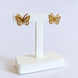 Brinco Borboleta Simples