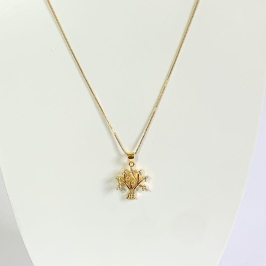 Colar Arvore da Vida Zirconias Triangulo