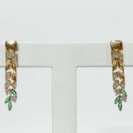 Brinco Cascata Verde