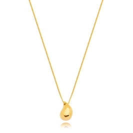 Colar Gota Pequeno Ouro