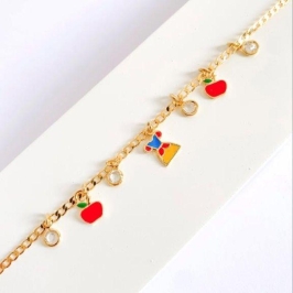 Pulseira Infantil Branca de Neve