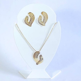 Conjunto Telinha Ouro