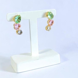 Brinco Gotas Coloridas