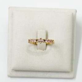 Anel 1/2 Alinça Rose e Lavanda