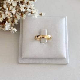 Anel Aliança Lisa Redonda