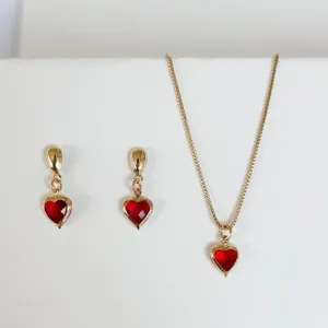 Conjunto Coração Colors