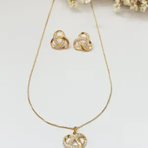 Conjunto Entrelaço de Zirconias