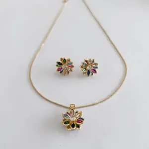 Conjunto Flor Petalas Colors