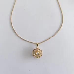 Conjunto Flor Petalas Cristal