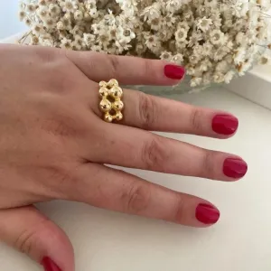 Anel Grade de Bolinhas