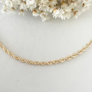 Colar Chocker Cordão Baiano 4mm