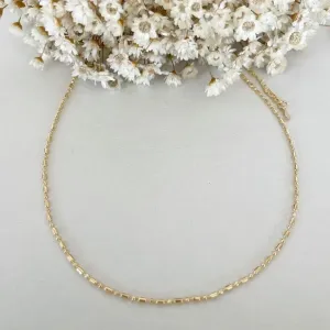 Colar Chocker Traços e Esferas