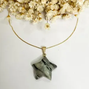 Colar Rutilado Cinza