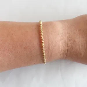 Pulseira Bolinhas Fosca e Lisa