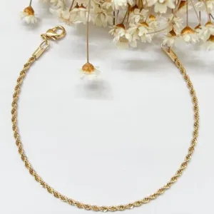 Pulseira Cordão Baiano 2mm