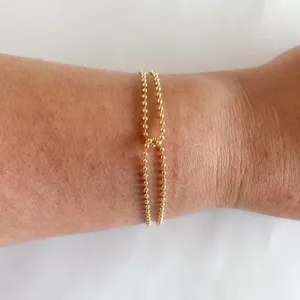 Pulseira Dupla Bolinhas