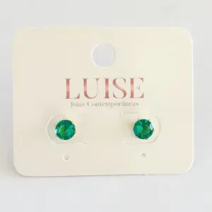 Brinco Ponto de Luz Colorido