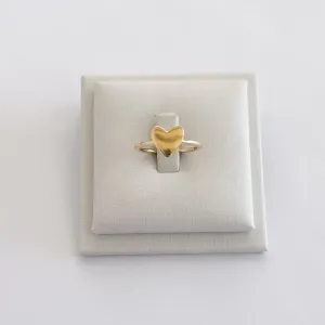 Anel Chapa Coração