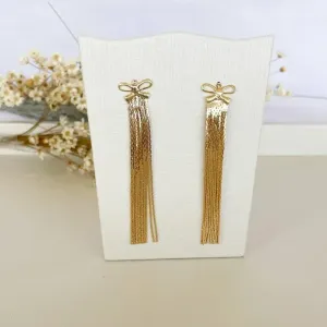 Brinco Franja com Laço