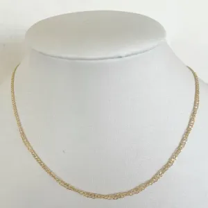 Colar Chocker Groumet Dupla