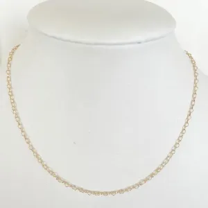 Colar Elos Mini Corações