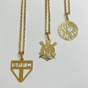 Colar Masculino Times