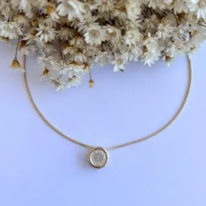 Colar Ponto de Luz Cravação Inglesa